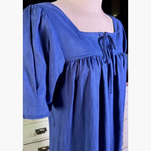 R.G. Kane 100% Linen Midi Dress S - Picture 3 of 8